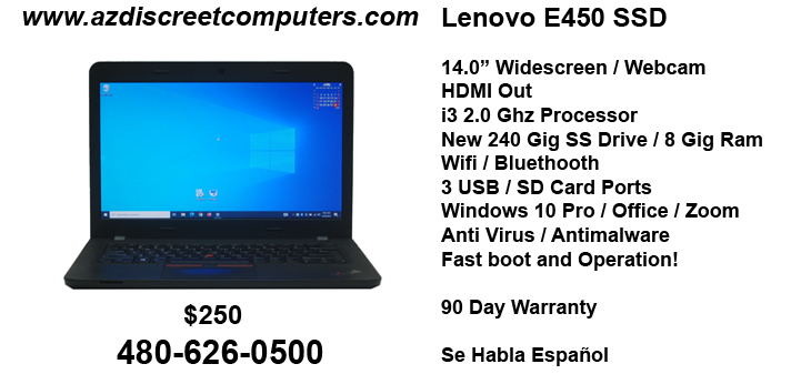 Lenovo E450 SSD